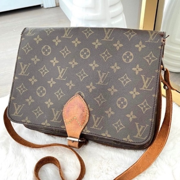 Vintage Louis Vuitton Monogram Cartouchiere - Picture 1 of 10